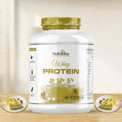 Nutrabliss Whey Protein | Cafe Mocha Flavour | 61 Servings 2 Kg