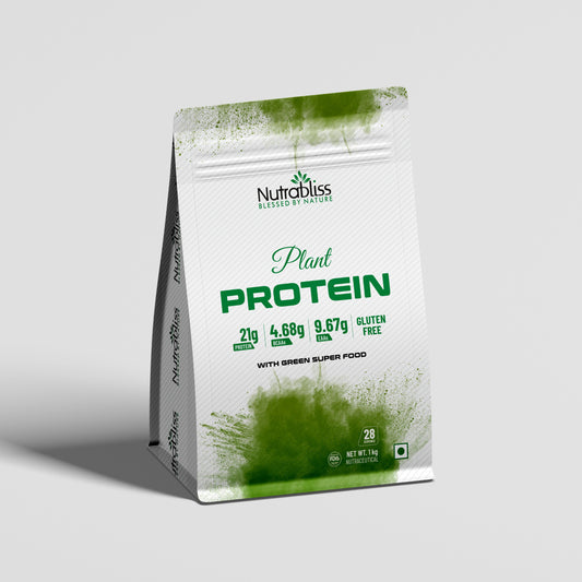 Nutrabliss Plant Protein with greens blend