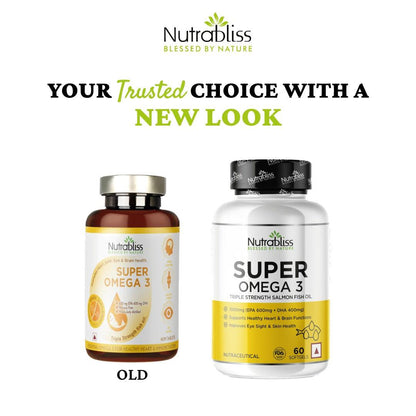 Nutrabliss Super Omega 3 New Packaging