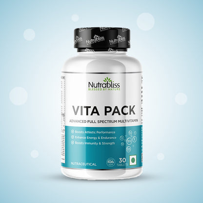 Nutrabliss Vita Pack one daily Multivitamin tablets for men and women 30 tablets