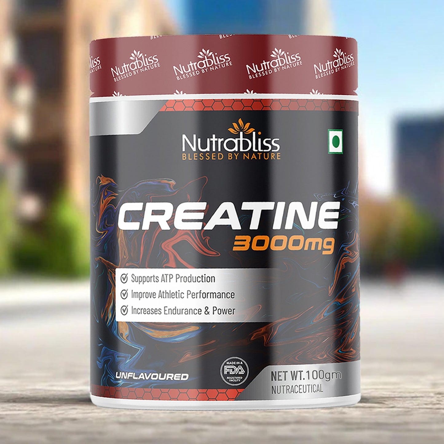 Nutrabliss Creatine Monohydrate Unflavoured Powder