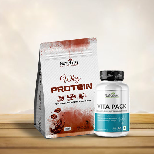 Nutrabliss Whey Protein and Vita Combo