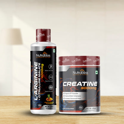 Nutrabliss L-Arginine and Creatine Combo