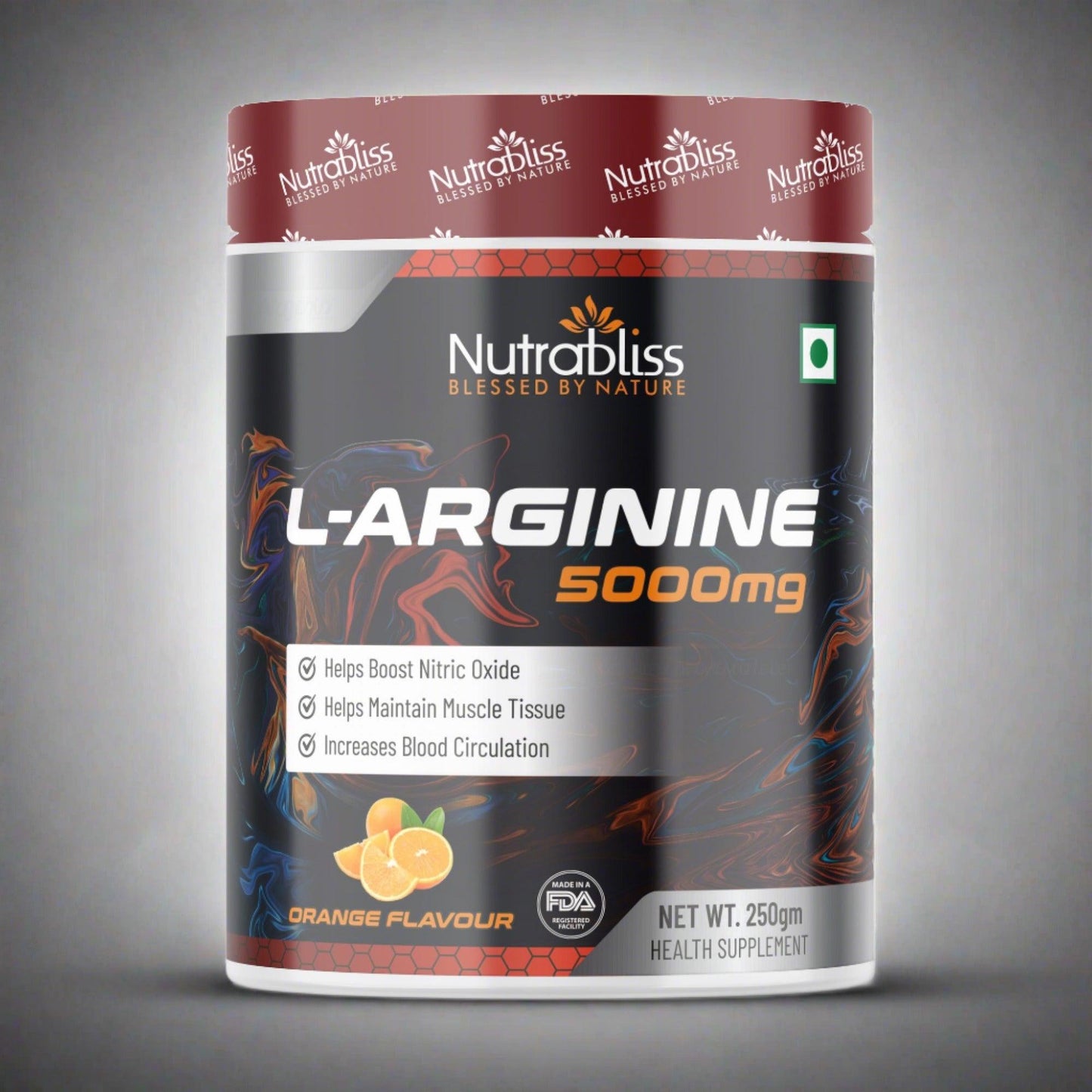 Nutrabliss L Arginine 5000 mg Lemon Lime Flavour