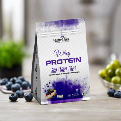 Nutrabliss Whey Protein blueberry cheesecake