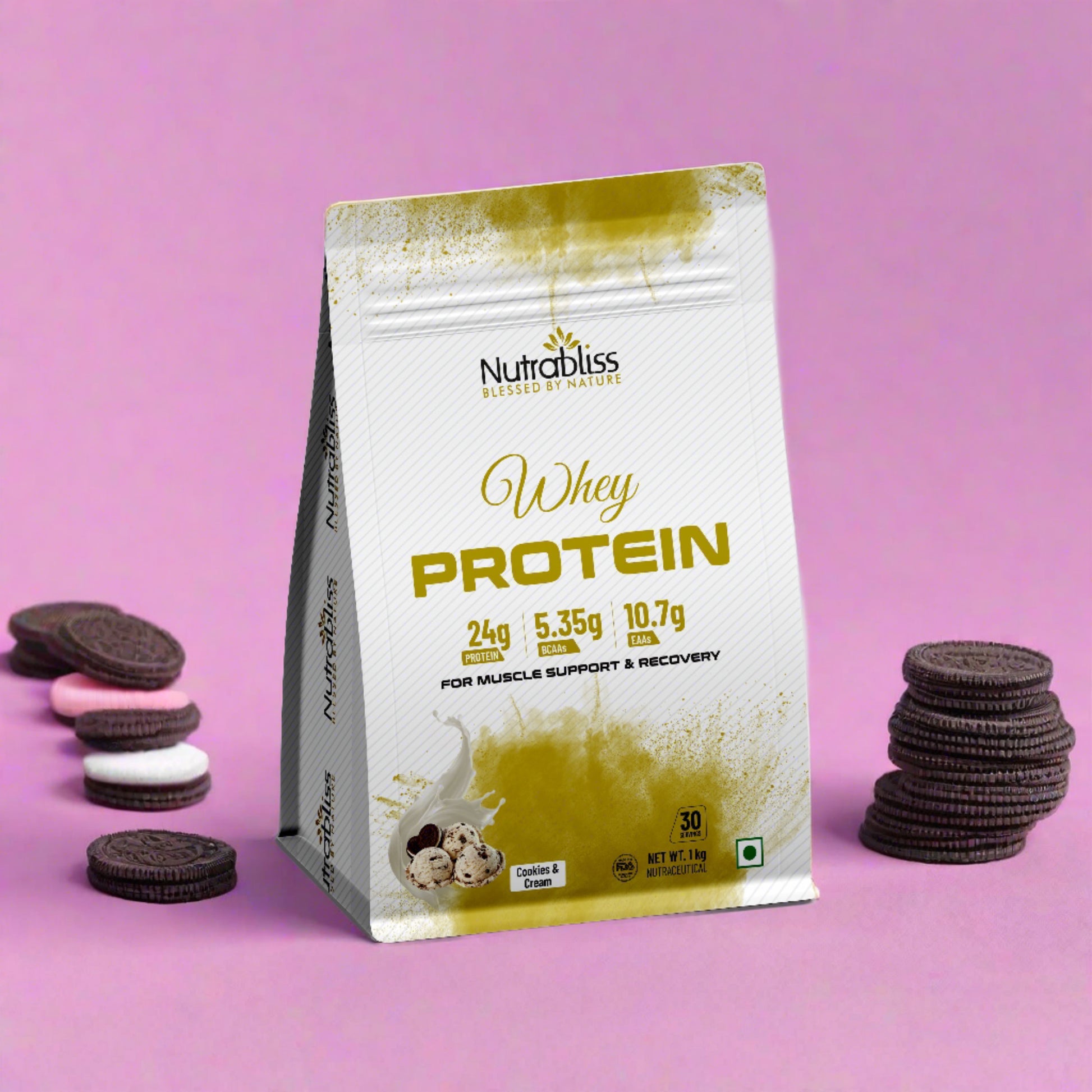 Nutrabliss Whey Protein cookies